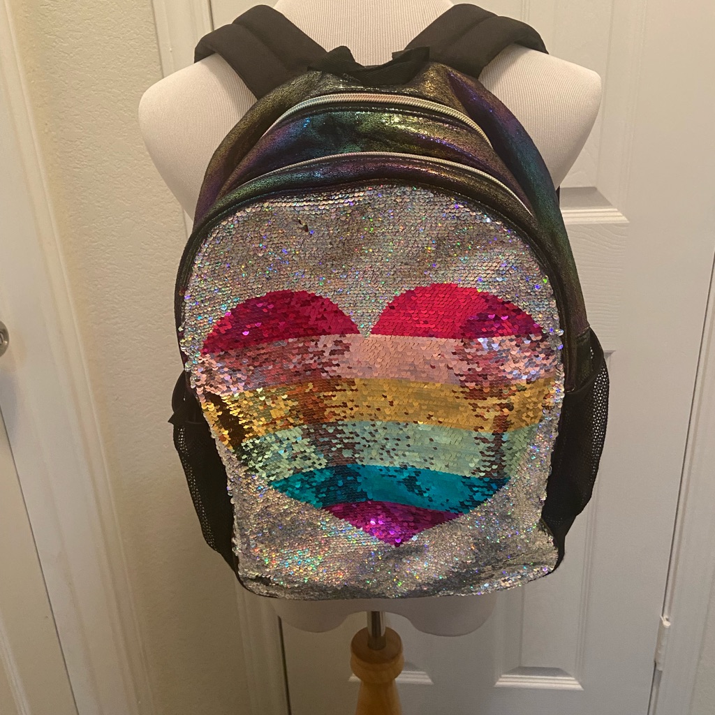 Sequined Backpack